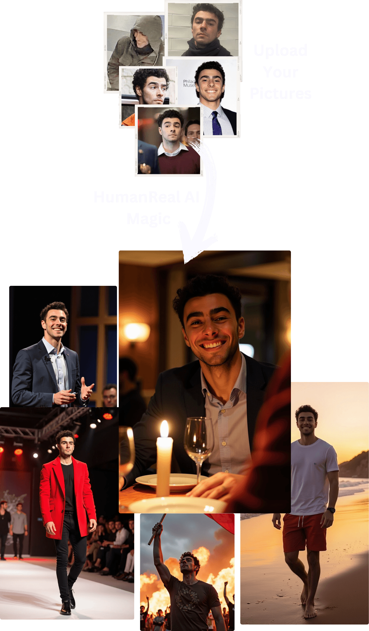 Demonstration of HumanReal AI (Mobile)